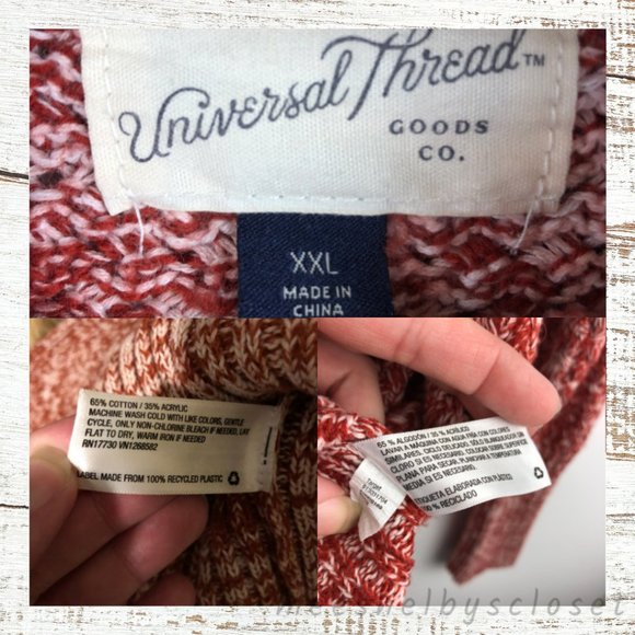 Universal Thread Plus Size Pullover Sweater XXL 2X - Picture 3 of 6